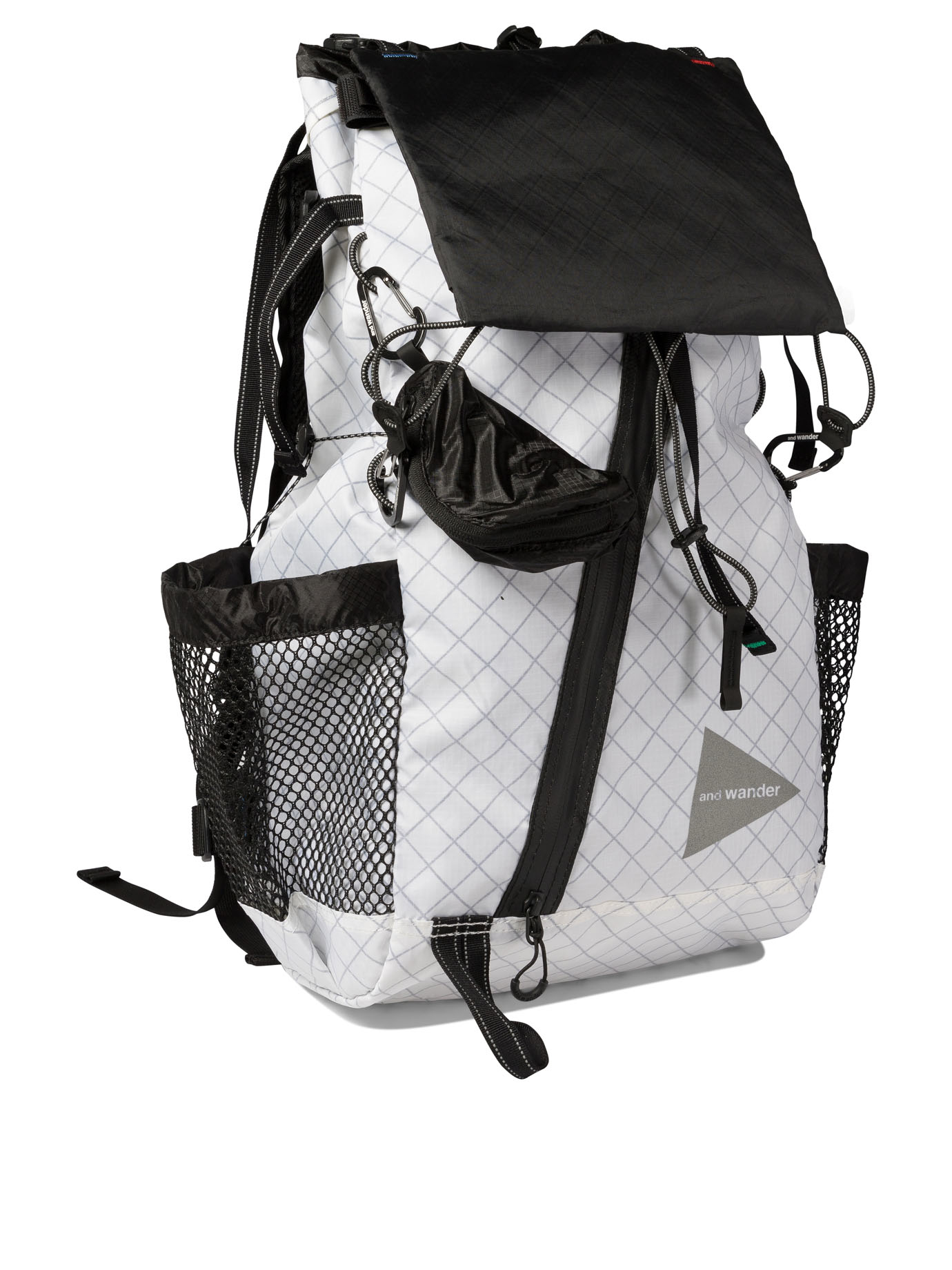 AND WANDER White 95 Ecopak 30L backpack